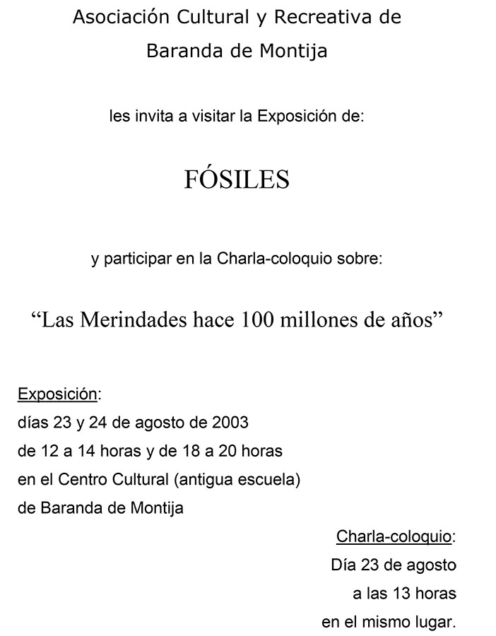 Cartel de Baranda