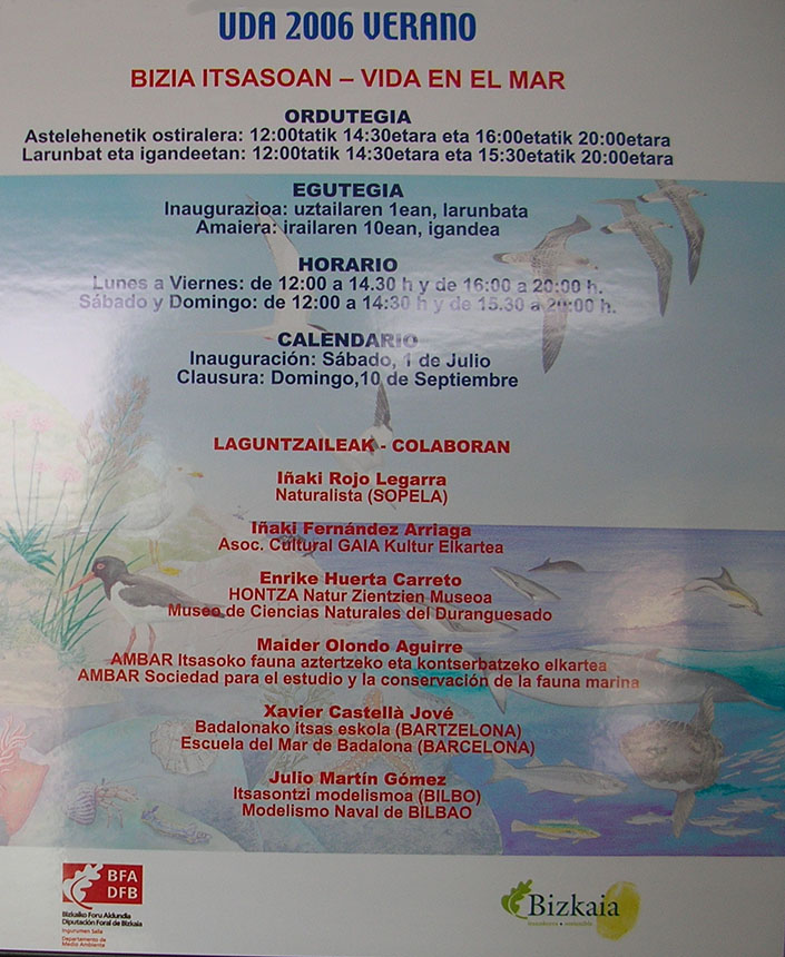 cartel de Plentzia